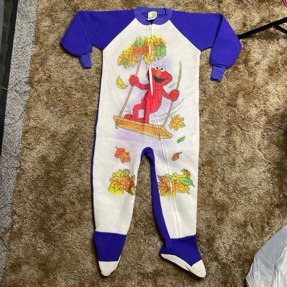 Vintage Sesame Street Elmo Kids Onesie Size 5